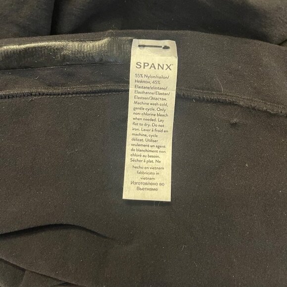 Spanx Women's Higher Power Tummy Control Shorts black size medium - Picture 9 of 12